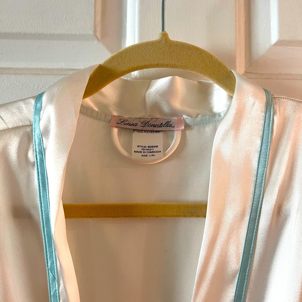 Wedding day robe